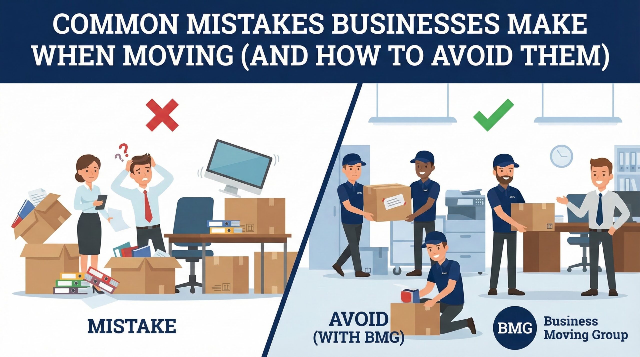 Top Business Moving Mistakes and How to Avoid Them